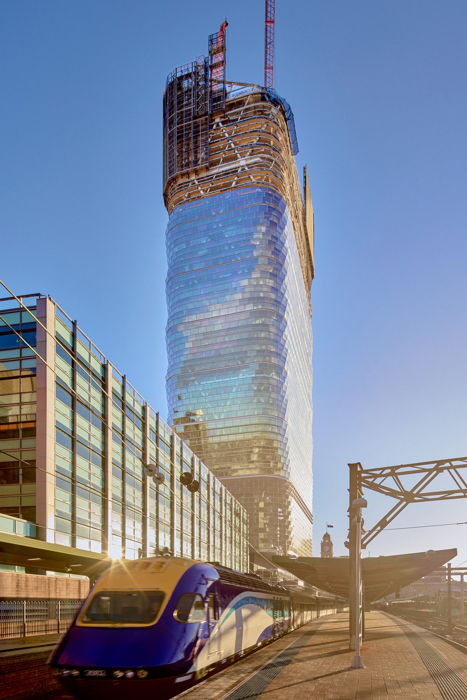 La torre de madera más alta del mundo alcanza su punto máximo en Sídney. - imagen 2