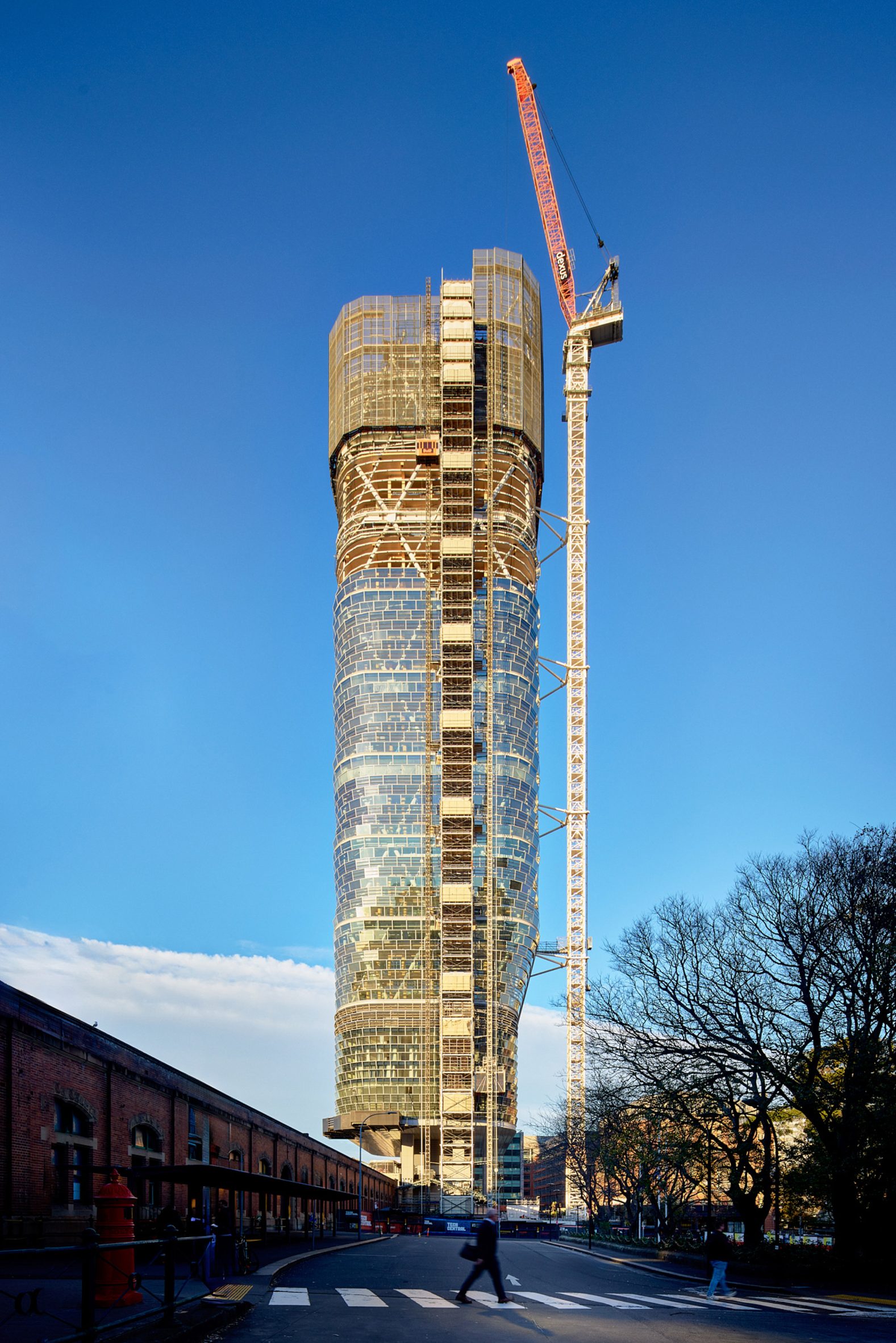 La torre de madera más alta del mundo alcanza su punto máximo en Sídney. - imagen 4